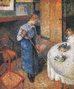 Camille Pissarro The Little country maid oil